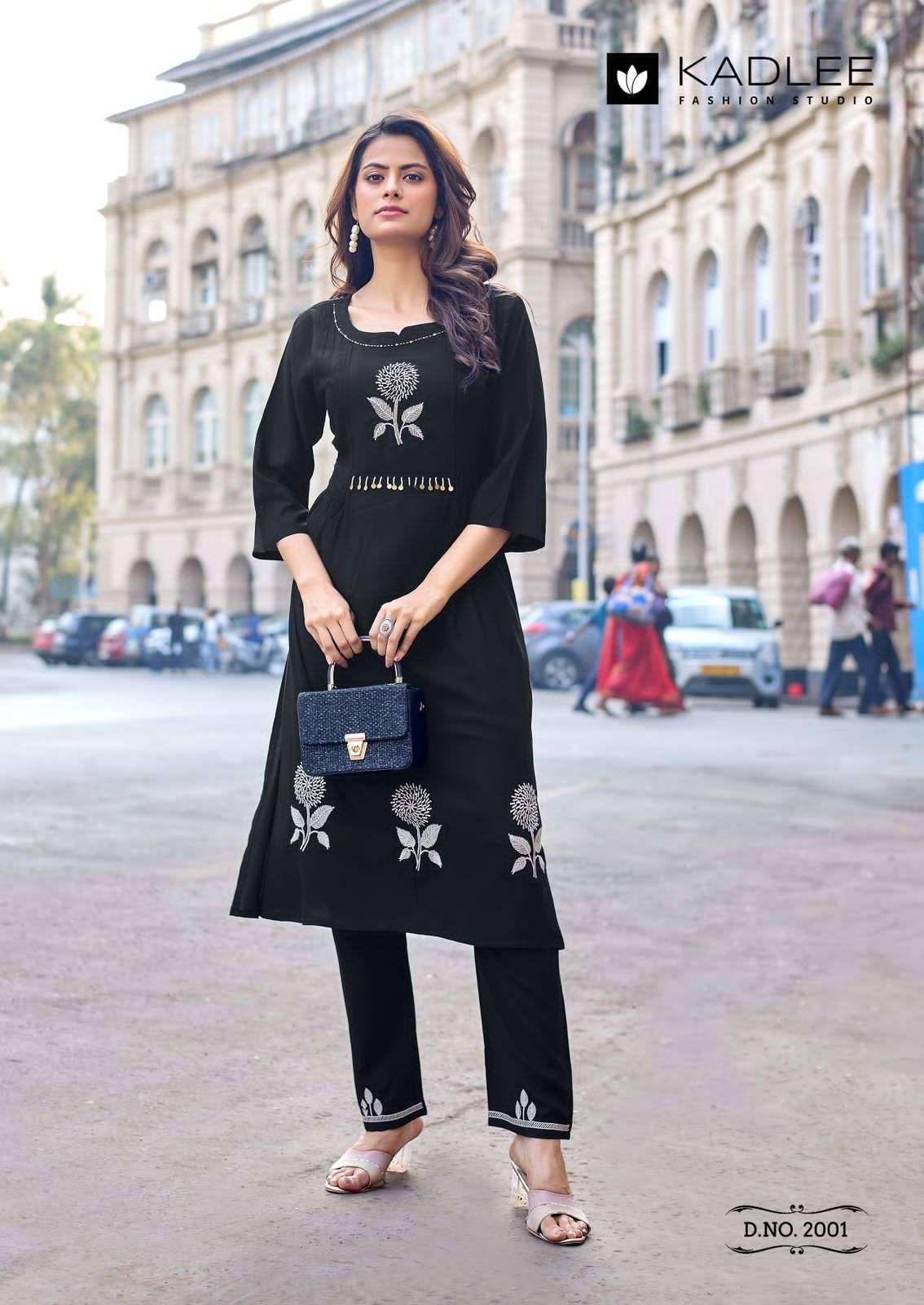 Fashion Queen By KADLEE 2001 To 2006 Series Beautiful Festive Suits Colorful Stylish Fancy Ethnic Wear Heavy Rayon Kurtis At Wholesale Price
